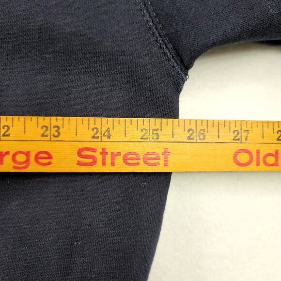 Disney Vintage 80's Golf Collection Pullover 1/4 Zip Sweatshirt 2XL Navy Beige - Picture 7 of 9